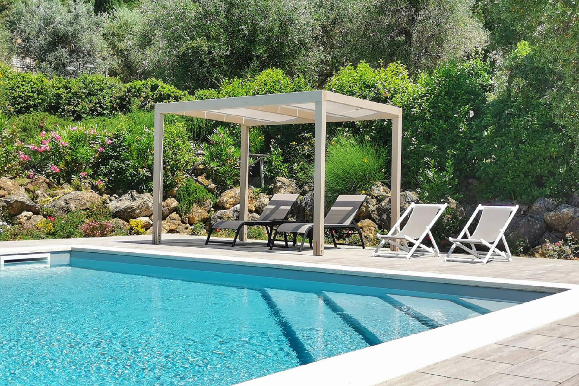 Small agriturismo within walking distance of a village