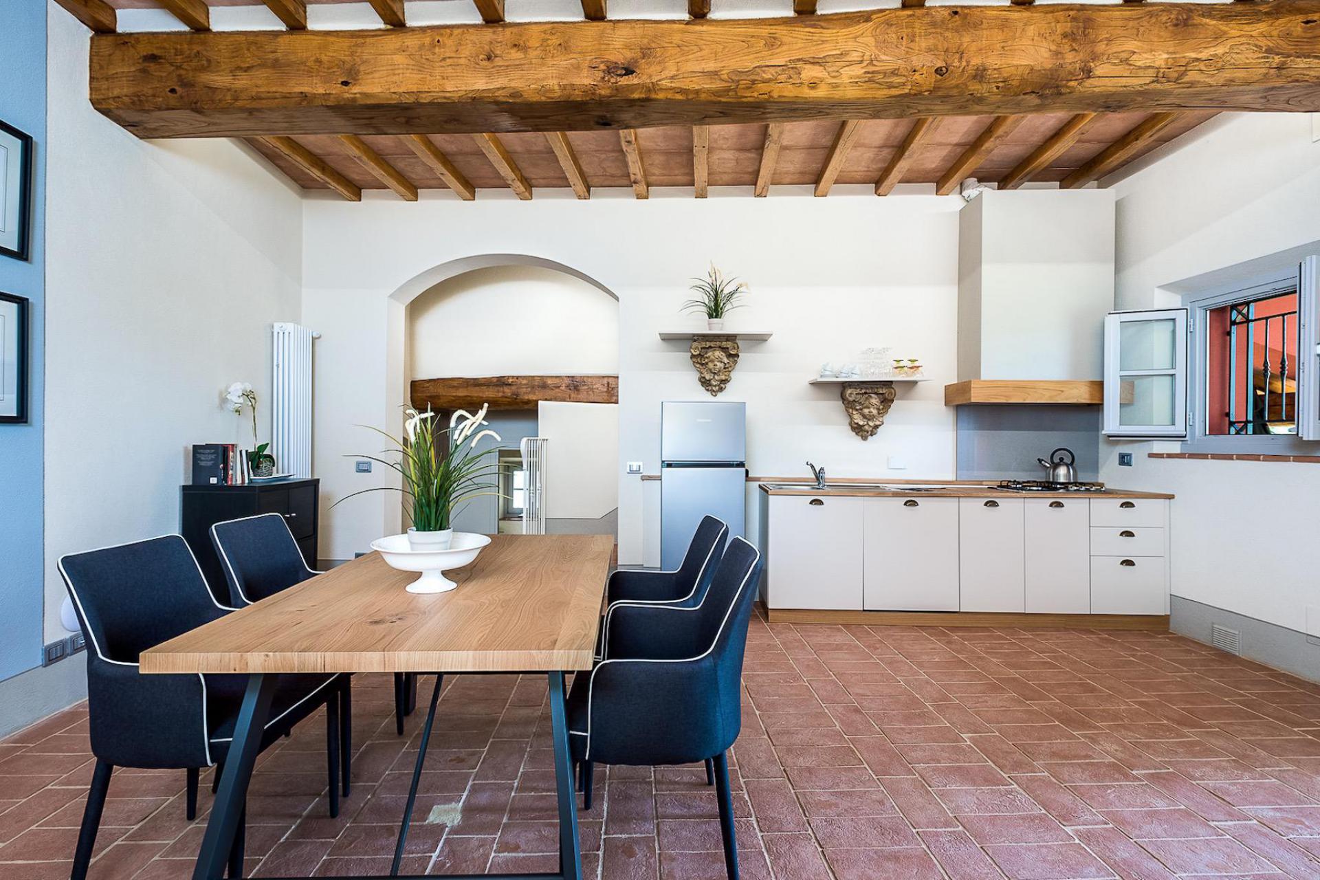 Tuscan agriturismo with design interior