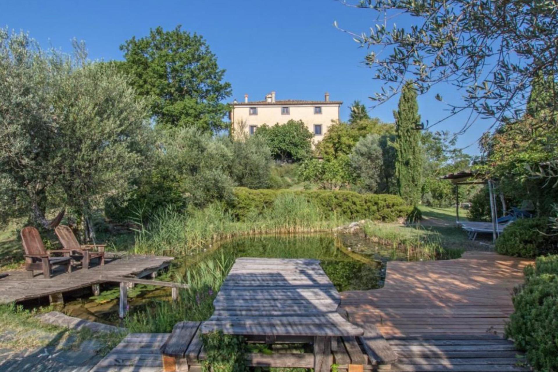 Small organic farm near Montepulciano