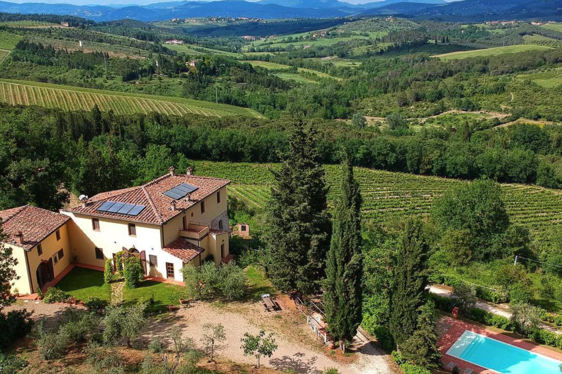 Small farmhouse in the Chianti region
