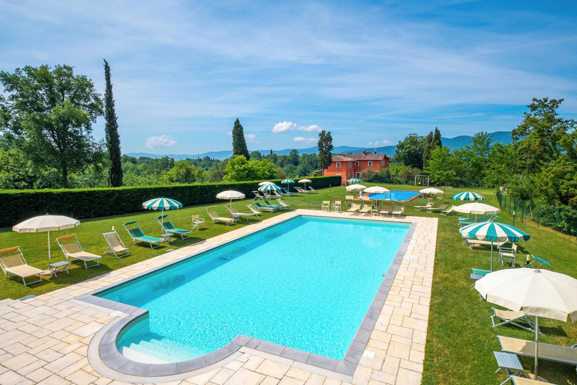 Tuscan agriturismo with designer decoration