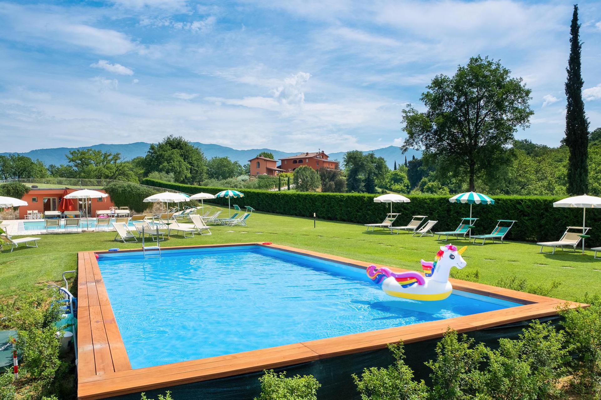 Tuscan agriturismo with design interior