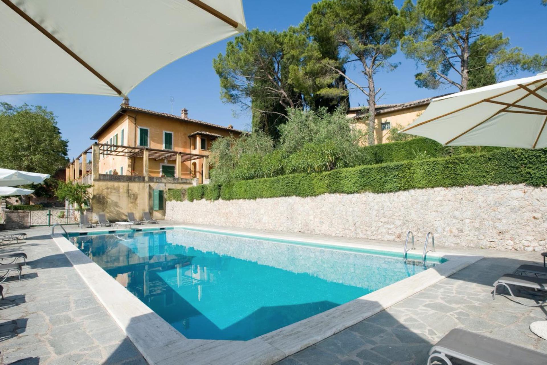 Authentic castle near Siena