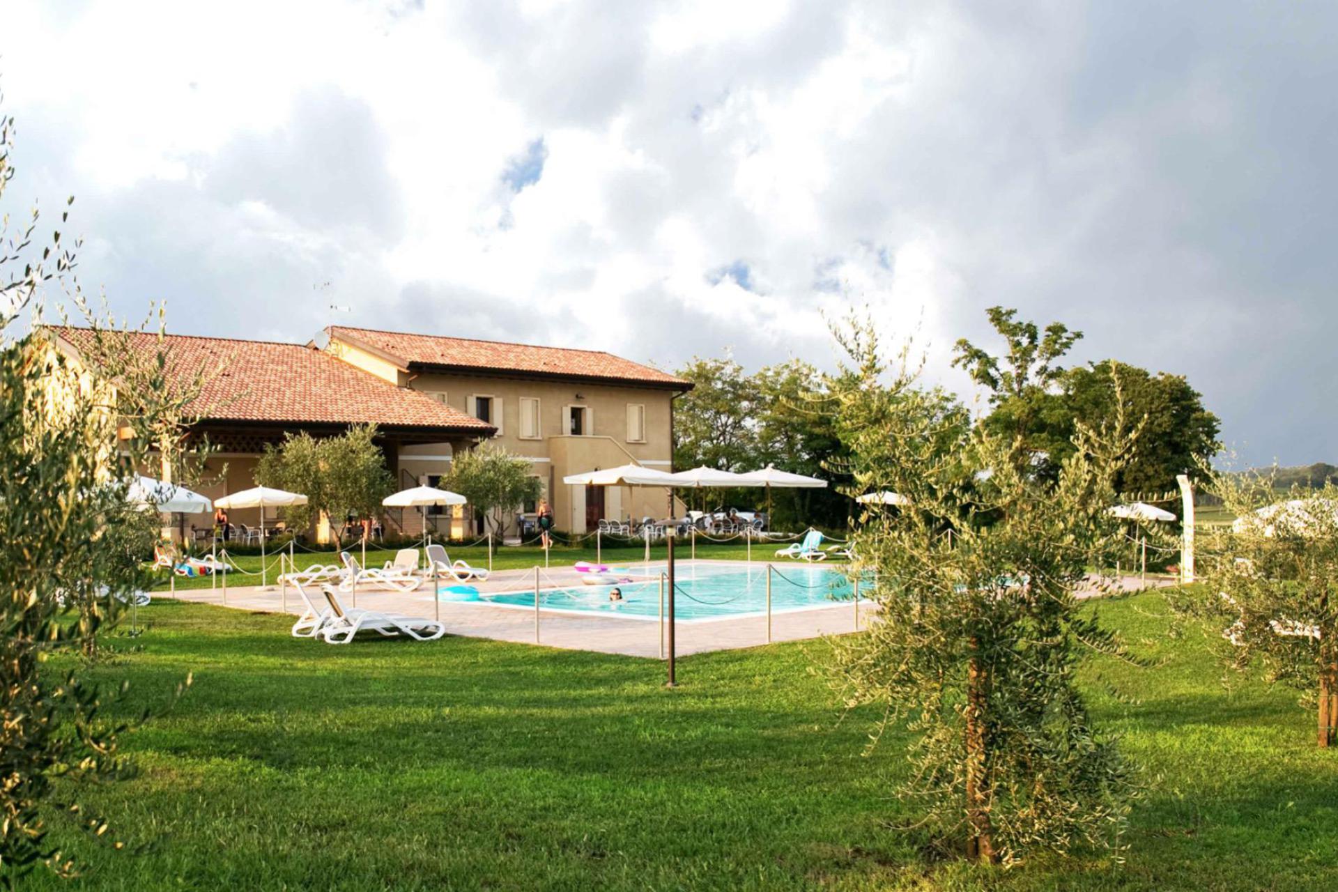 Family-friendly agriturismo within walking distance of a village