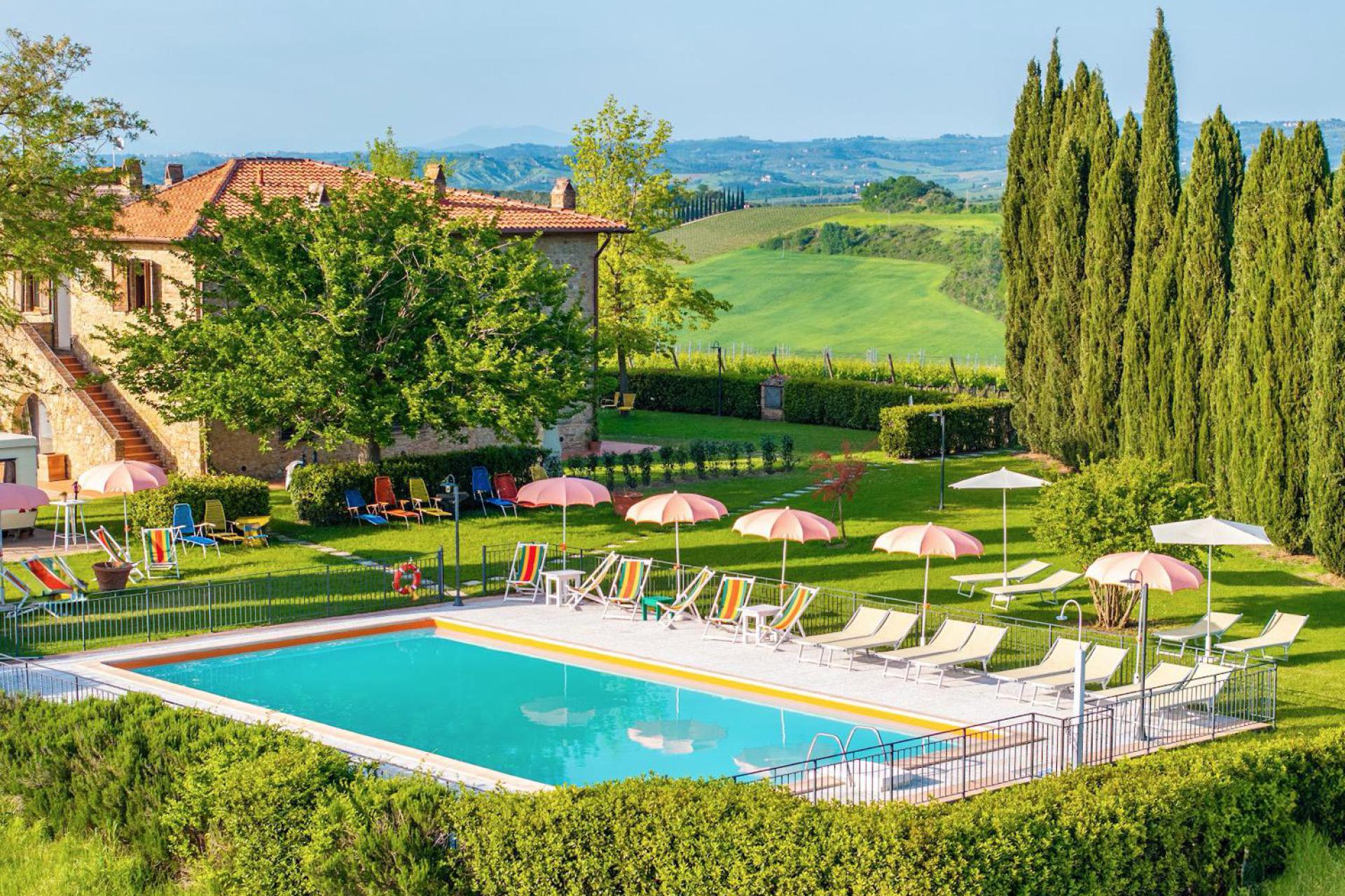 Authentic agriturismo in Tuscany with great views