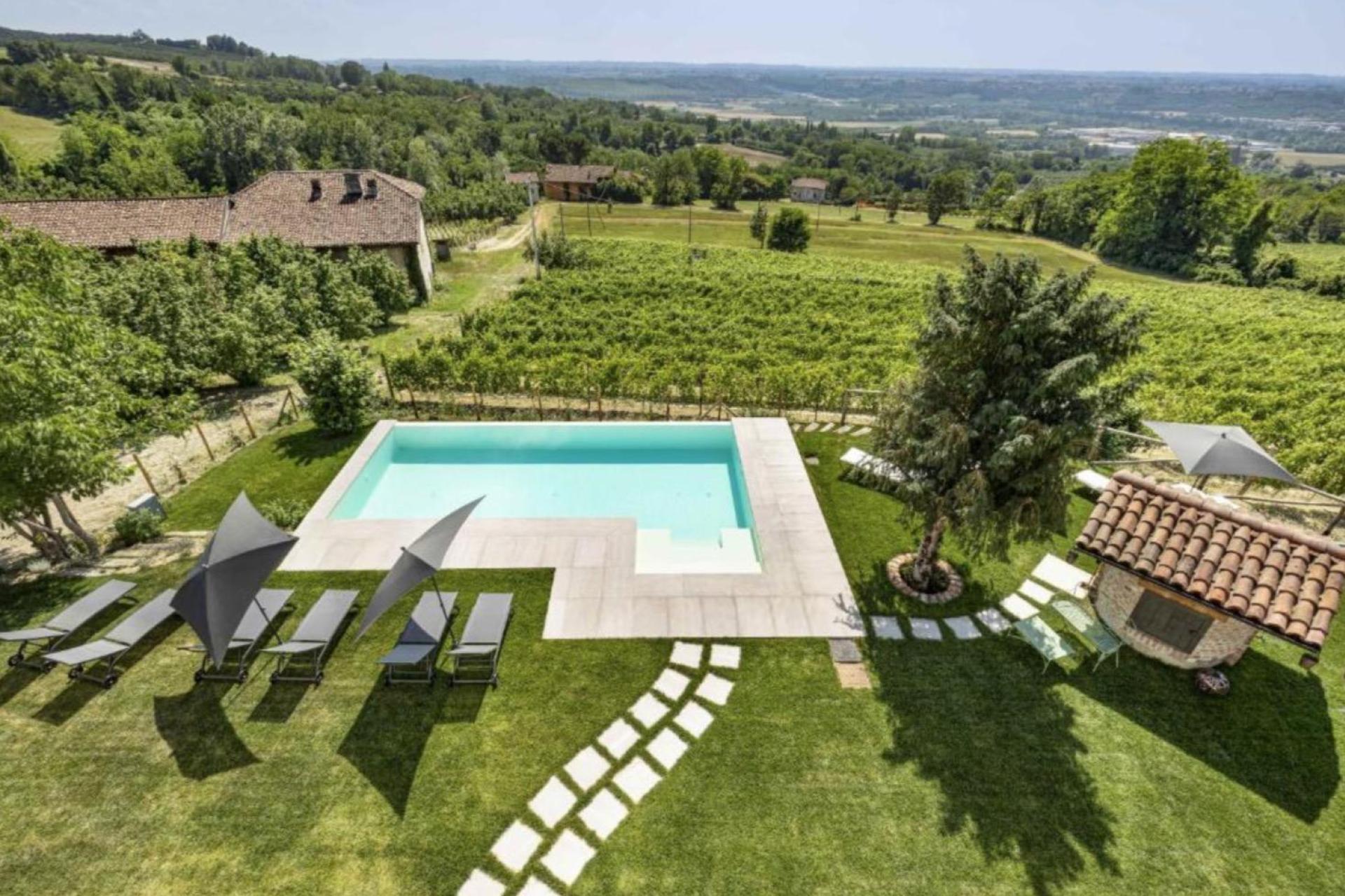 Hospitable agriturismo in the hills of Piedmont