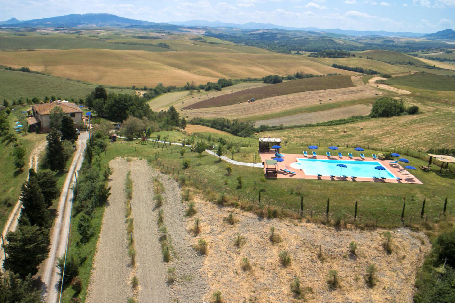 Authentic agriturismo in Tuscany with great views