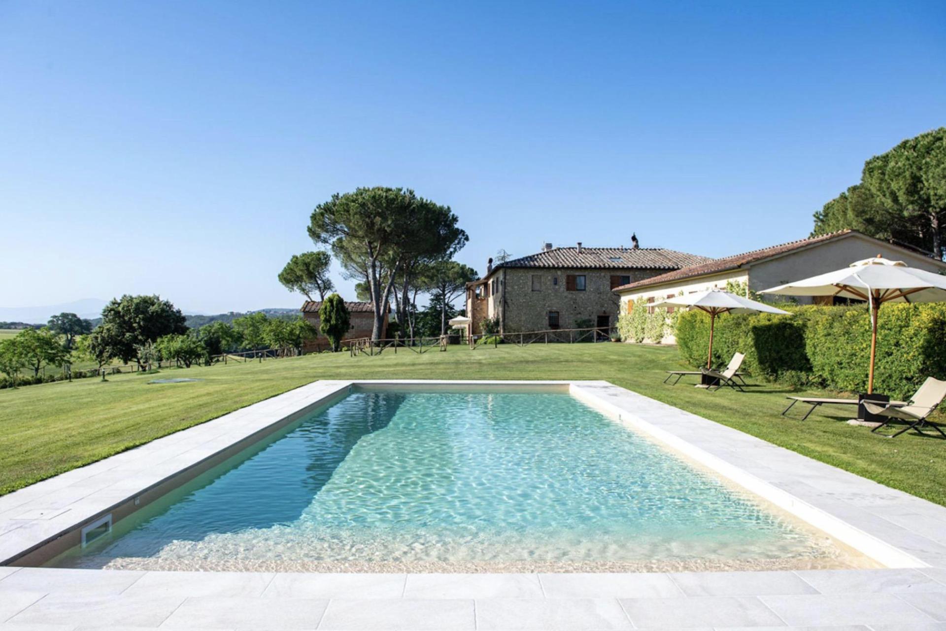Authentic tuscan farmhouse with electric bicycles