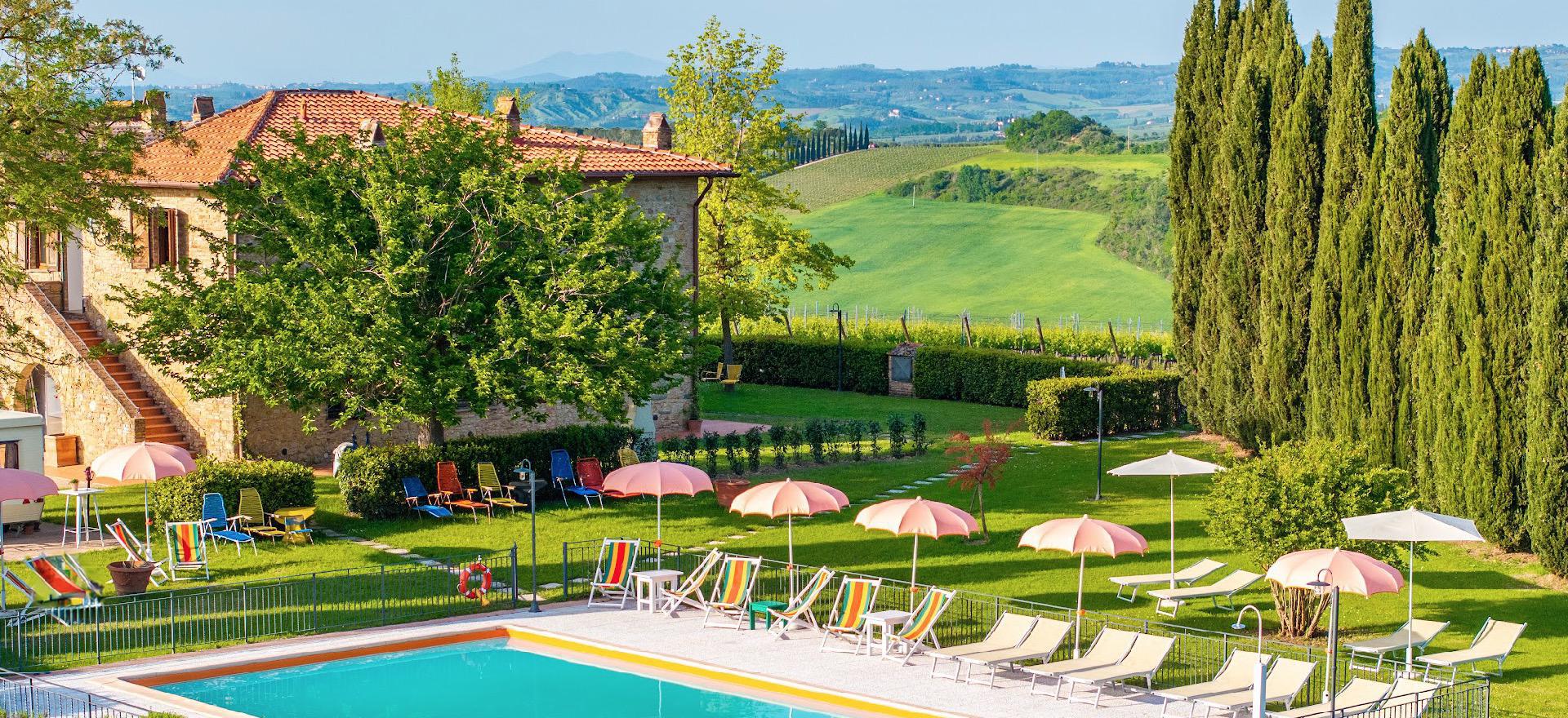Agriturismo Tuscany Authentic agriturismo in Tuscany with great views