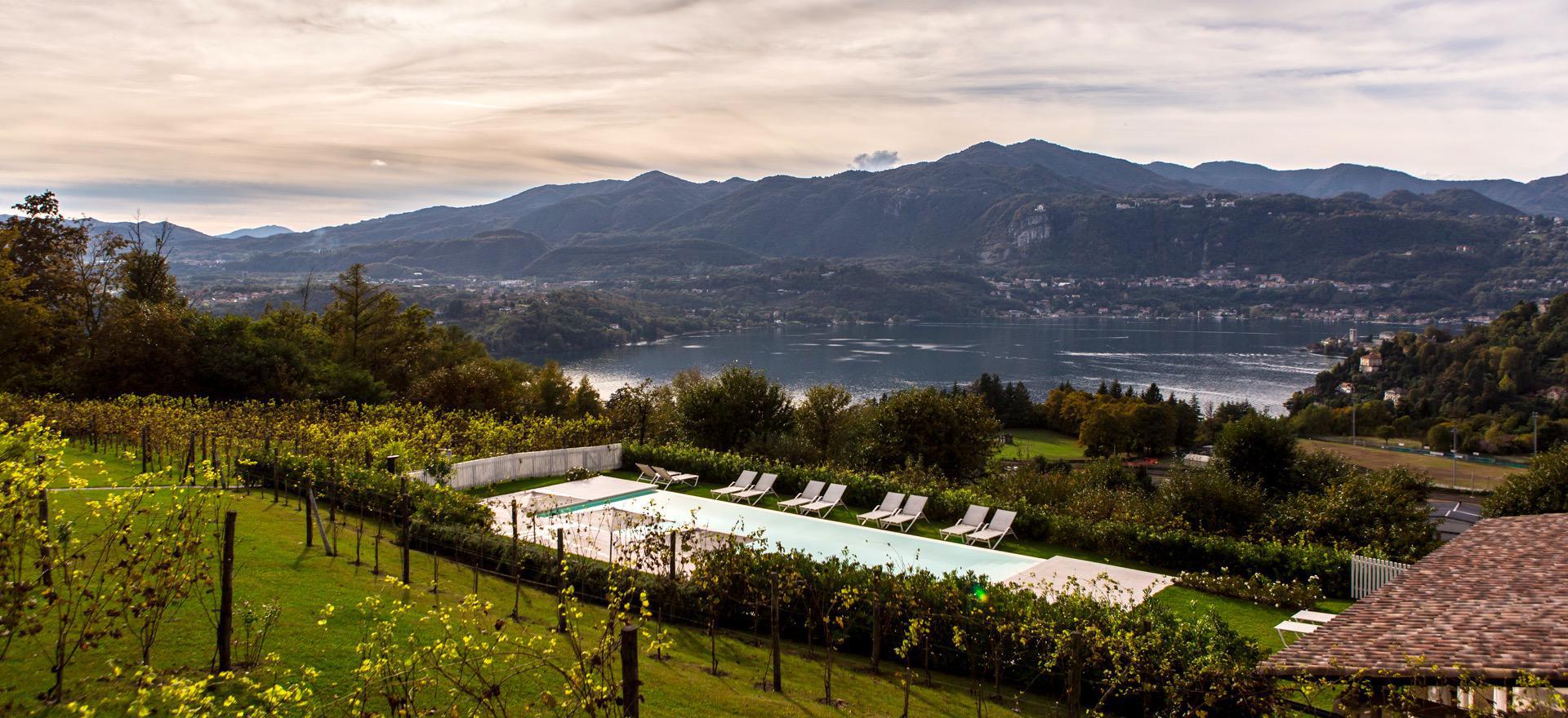 Agriturismo Lake Como and Lake Garda Small-scale luxury resort with outstanding views
